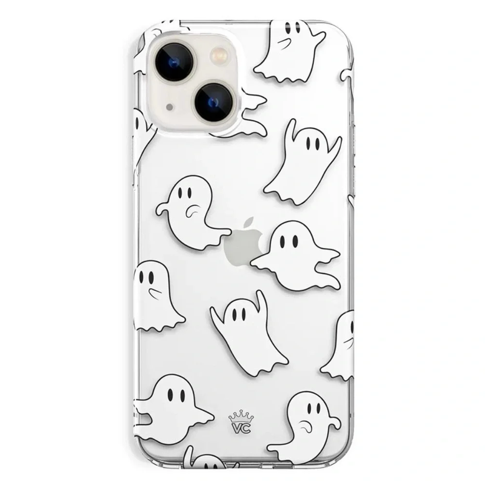 NWT Velvet Caviar Ghost iPhone 13 Case + Phone Grip & Stand